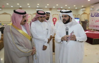 Attendance of the governor of Wadi Al-Dawaser and the General Hospital with the Faculty of Medical Sciences at the Valley at the Sultan Exhibition